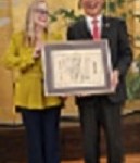 Ambasador z Dyplomem dla prof. Młodawskiej-Bronowskiej