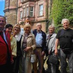 Na tle Zamku Książ