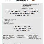 Program Koncertu Finałowego Polja Winter2025